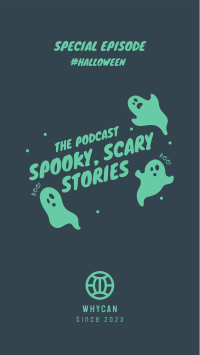 Spooky Stories Facebook Story Design