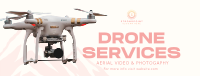 Aerial Drone Service Facebook cover Image Preview