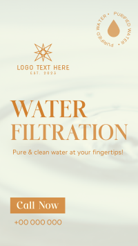 Water Filter Business Facebook Story Design