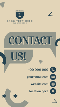 Business Contact Details Instagram Reel Design