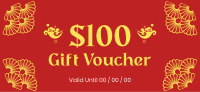 Good Fortune Lunar Year Gift Certificate Image Preview