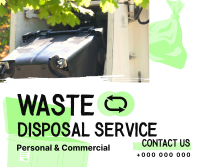 Waste Disposal Management Facebook Post Design