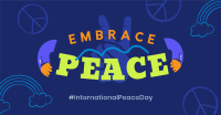 Embrace Peace Day Facebook Ad Design