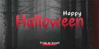 Scary Halloween Twitter post Image Preview