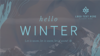 Winter Greeting Animation Design
