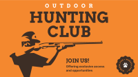 Join Us For The Hunt Facebook Event Cover Design