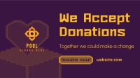 Pixel Donate Now Facebook Event Cover Design