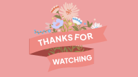 Floral Badge Animation Image Preview