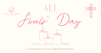 Soul's Day Candle Facebook Ad Design