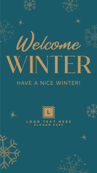 Welcome Winter Instagram reel Image Preview