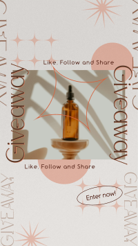 Beauty Product Giveaway TikTok video Image Preview