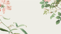 Floral Zoom background | Floral Zoom background Maker | BrandCrowd