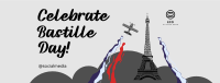 Viva la France! Facebook cover Image Preview