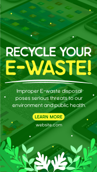 Recycle your E-waste YouTube short Image Preview