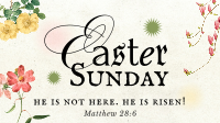 Easter Floral Facebook event cover Image Preview
