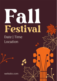 Fall Festival Celebration Flyer Design