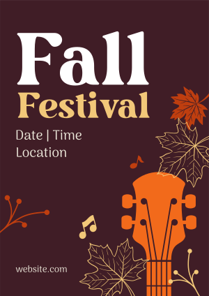 Fall Festival Celebration Flyer Image Preview