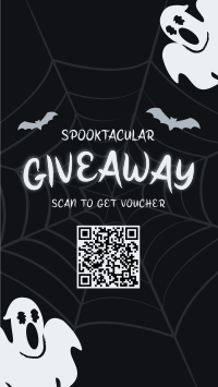 Spooktacular Giveaway Promo Instagram Story Design