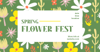 Flower Fest Facebook Ad Design