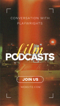 Film Podcasts TikTok Video Image Preview