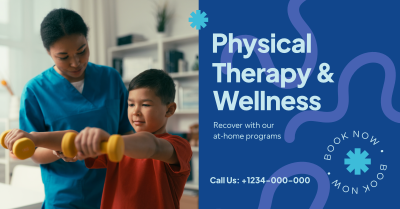 Physical Therapy At-Home Facebook ad Image Preview