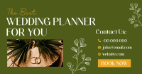 Boho Wedding Planner Facebook Ad Design