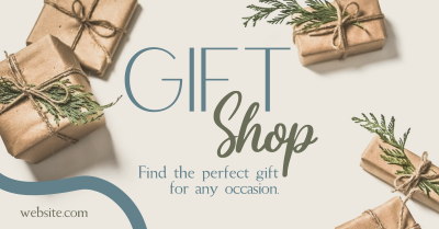 Elegant Gift Shop Facebook ad Image Preview