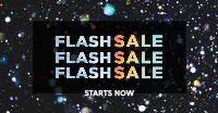 Flash Sale Confetti Facebook ad Image Preview