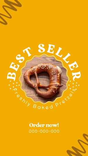 Tasty Pretzel Facebook story Image Preview