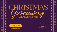 Christmas Giveaway Promo Animation Image Preview