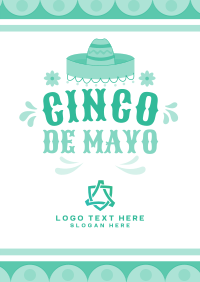 Colorful Hat in Cinco De Mayo Poster Image Preview