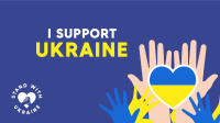 I Support Ukraine Facebook event cover Image Preview