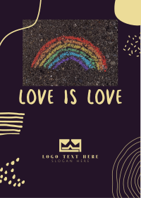 Love Is Love Flyer Design