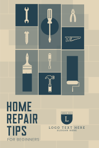 Home Repair Tips Pinterest Pin Design