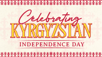 Kyrgyzstan National Celebration Animation Preview