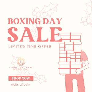 Boxing Day Mega Sale Instagram post Image Preview