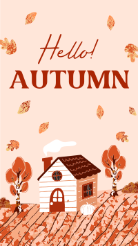 Autumn is Calling Facebook story Image Preview