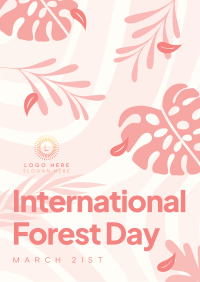 Abstract Forest Day Flyer Image Preview