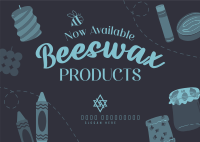 Beeswax Products Postcard Image Preview