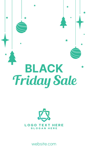 Black Friday Christmas Facebook story Image Preview