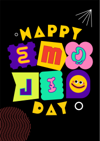 Playful Emoji Day Flyer Image Preview