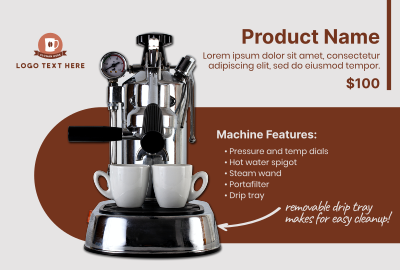 Coffee Machine Pinterest board cover Image Preview