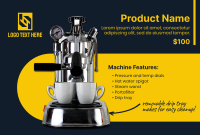Coffee Machine Pinterest Cover Image Preview
