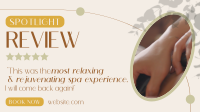 Elegant Review Spa Animation Design