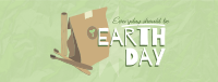 Everyday Earth Day Facebook Cover Design