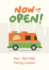 Taco Food Truck Poster Image Preview