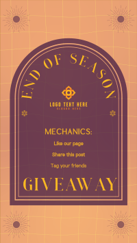 Give Away Season Instagram Story Design