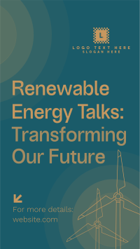 Renewable Energy Talks TikTok Video Preview