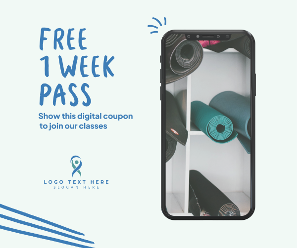 1 Week Pass Facebook Post Design Image Preview