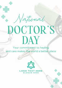 National Doctor's Day Poster Image Preview